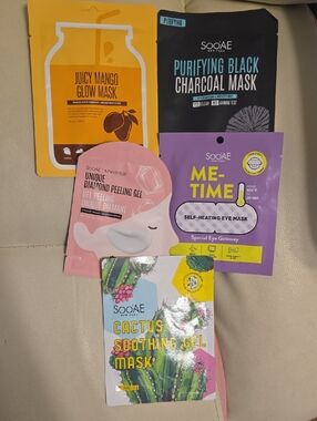 Assorted Sooae Masks and Peeling Gel
